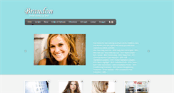 Desktop Screenshot of brandonsalon.com